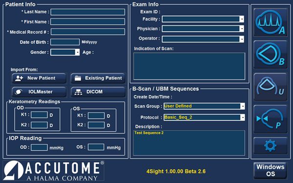 Accutome 4Sight A/B/UBM/Pachymeter - Image 2